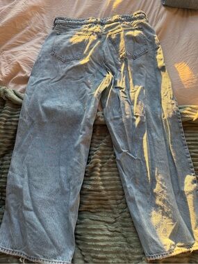 Abercrombie & Fitch Light Blue High-Rise Jeans